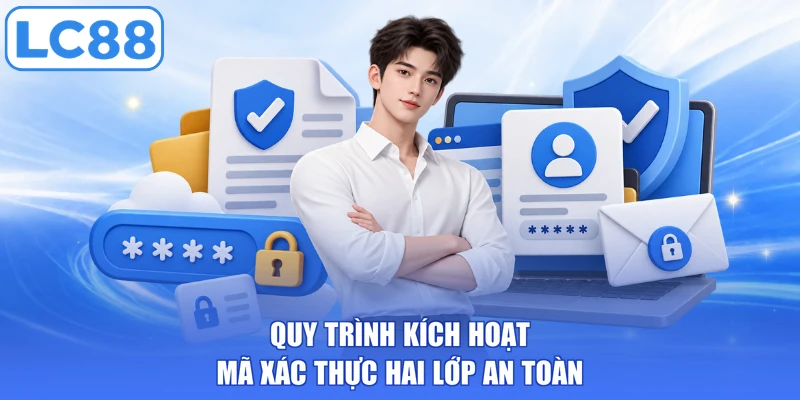 Quy trình kích hoạt mã xác thực hai lớp an toàn